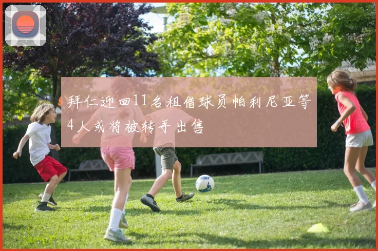 拜仁迎回11名租借球员帕利尼亚等4人或将被转手出售