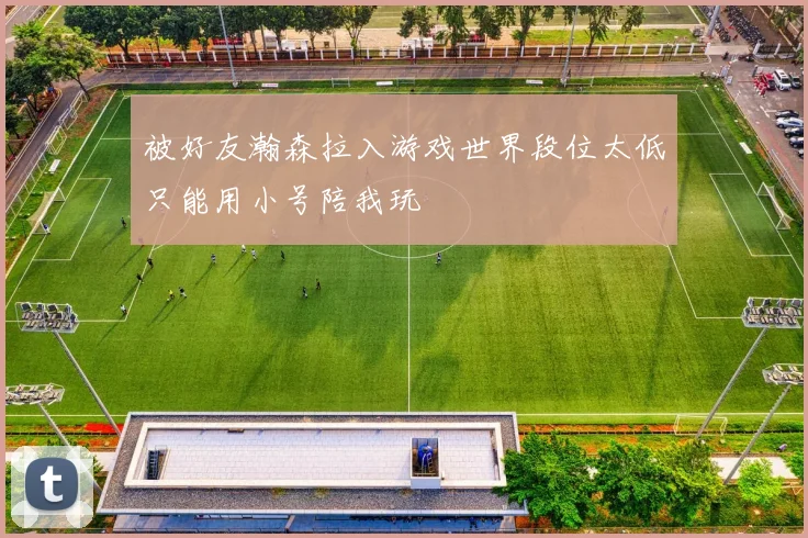 被好友瀚森拉入游戏世界段位太低只能用小号陪我玩